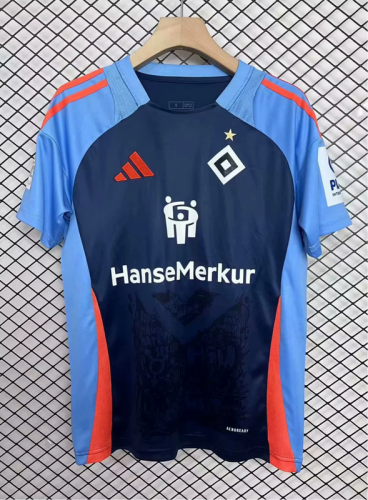2025-26 Hamburger Pre-Match Special soccer jersey size