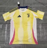 2024-25 Juventus away yellow soccer jersey
