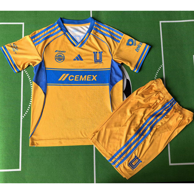 2025-26.Tigres UANL   home kid kit