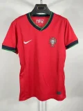 2024 Portugal home woman soccer jersey