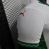 2025 Morocco away white player version jersey   (The player version is more slim fit, it is recommended to buy one size larger)
