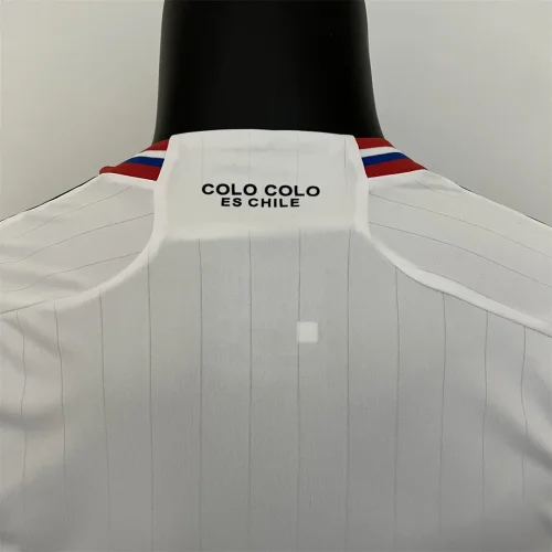 2023-24 Colo-Colo home player version(The player version is more slim fit, it is recommended to buy one size larger)