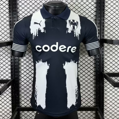 2025-26 Monterrey Royal Blue Commemorative Edition Player (The player version is more slim fit, it is recommended to buy one size larger)