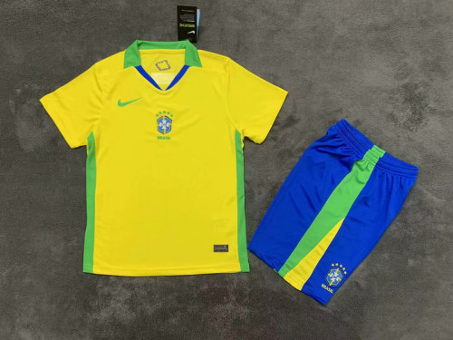 25-26 Brazil home kid kit