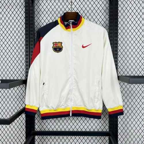25-26 Barcelona 1899 white windbreaker
