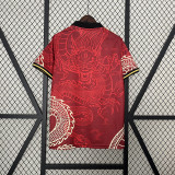 2024-25 Real Madrid red dragon training shirt