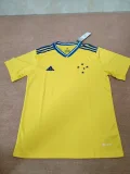 2024-25 Cruzeiro away yellow soccer jersey