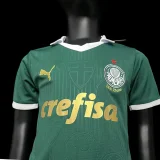 2024-25 Palmeiras home green kids kit