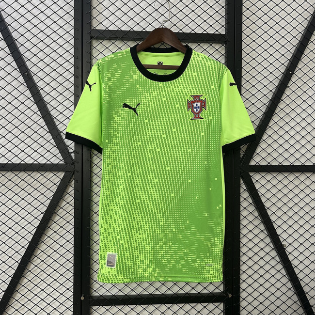 2025-26 Portugal green goalkeeper jersey