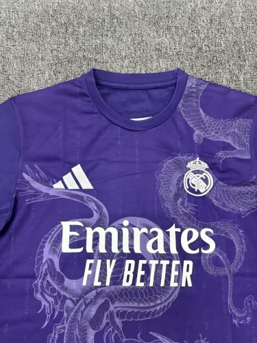 2024-25 Real Madrid purple dragon jersey