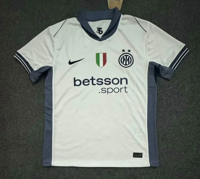 Inter Milan 2024-25 away white football jersey