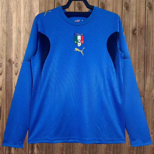 2006 Italy Home long sleeve retro jersey