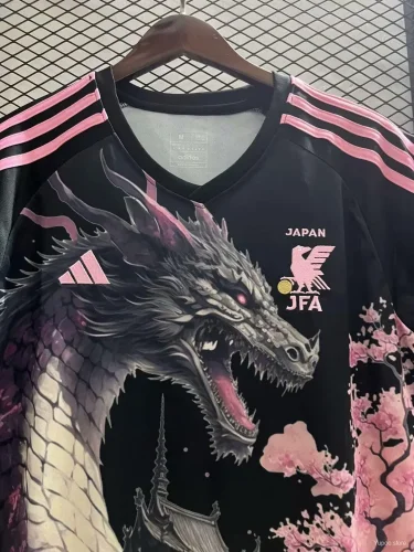 2024 Japan PinkBlack Dragon Special Jersey