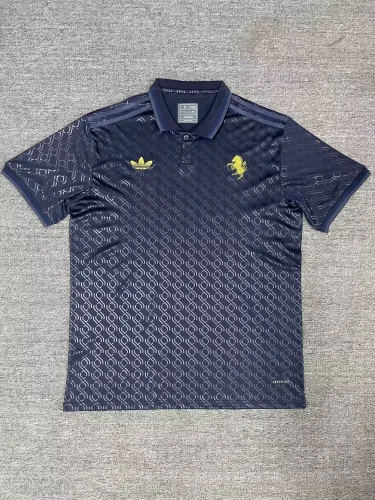 2024-25 Juventus third blue soccer jersey