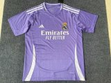 2024-25 Real Madrid purple training shirt jersey