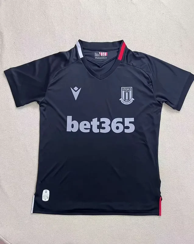 2024-25 Stoke City away soccer jersey