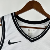 Brooklyn Nets White #8 CUI Black NBA Jersey