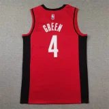 25th season Rockets Red No. 4 Jalen Green
