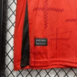 2024-25 Bayer 04 Leverkusen home soccer jersey