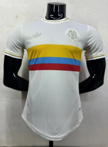 2024-25 Colombia 100th anniversary player version jersey (The player version is more slim fit, it is recommended to buy one size larger)