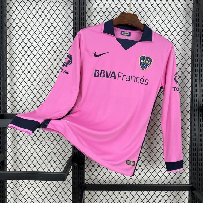 2013-14 Boca away long sleeve retro jersey