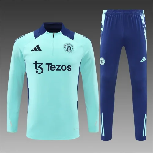 2024-25 Manchester United Half-Zip Hulan Suit