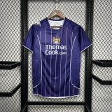 2007-08 Manchester City away retro soccer jersey