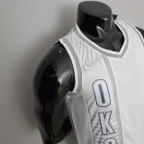 75th Anniversary Oklahoma City Thunder City GILGEOUS-ALEXANDER#2 Edition White NBA Jersey