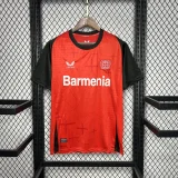 2024-25 Bayer 04 Leverkusen home soccer jersey