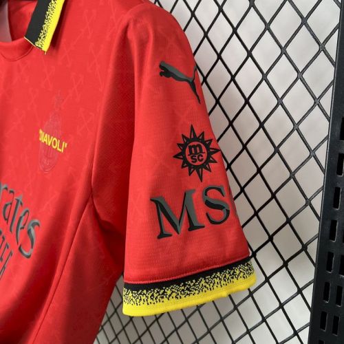 2025-26 .AC Milan  Co-Branded Edition Jersey