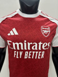 2025-26 Arsenal  home player version jersey