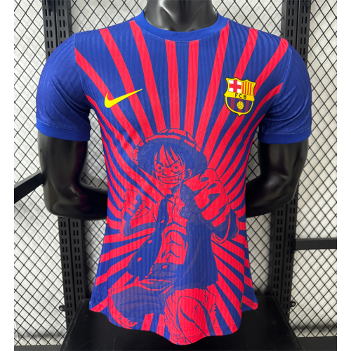 2025-26 Barcelona Blue Red Special Edition Player Version Jersey