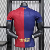 2024-25 Barcelona  Special player version jersey (The player version is more slim fit, it is recommended to buy one size larger)