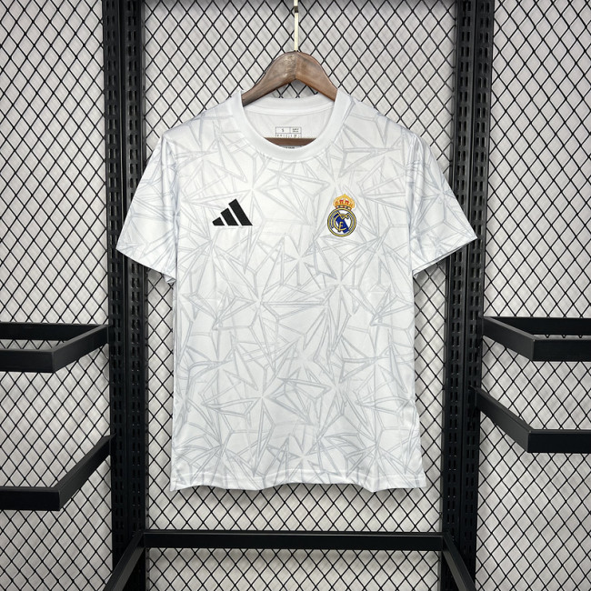 2024-25 Real Madrid Pre-match training Jersey