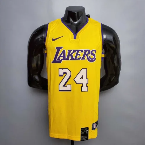 Bryant #24 Lakers yellow