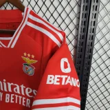 2023-24 Benfica home soccer jerseys