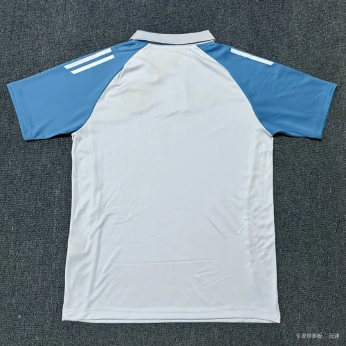 flamengo 2025 light blue polo shirt