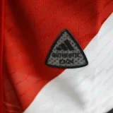 2023-24 River home white player version jersey (The player version is more slim fit, it is recommended to buy one size larger)