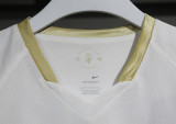 2006-07 Manchester United  away white retro player version jersey