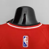 75th Anniversary 2022 Season Chicago Bulls LAVINE#8 City Edition Red NBA Jersey