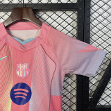 25-26 Barcelona Pink special kid kit