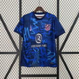2024-25 Atletico Madrid third blue soccer jersey