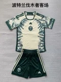 2024-25 portland timbers away kids kits