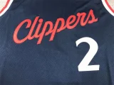 24th season Clippers dark blue jersey series