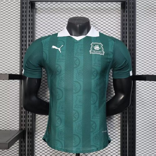 2025-26 Plymouth home player version jersey   (The player version is more slim fit, it is recommended to buy one size larger)