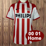 2000-01 PSVeindhoven    home retro jersey