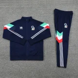 2025-26 Italy Dark blue jacket suit