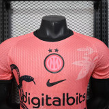 2025-26 Inter Milan   Pink Special player version jersey    (The player version is more slim fit, it is recommended to buy one size larger)