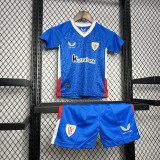 2024-25 Bilbao away blue kid kit