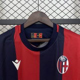 2024-25 Bologna home soccer jersey